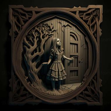 3D model Alice Asylum game (STL)